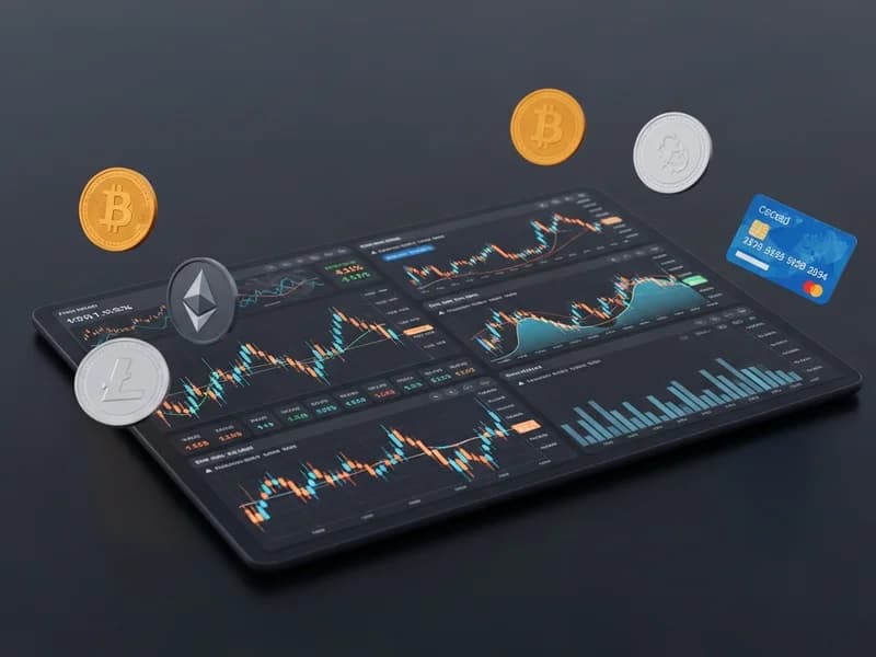 Blockchain & Web3 industry illustration
