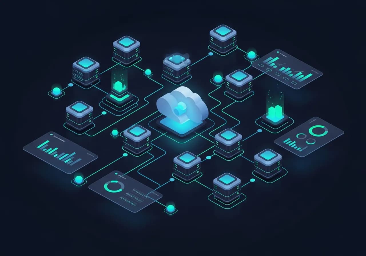 SaaS & B2B Tools industry illustration