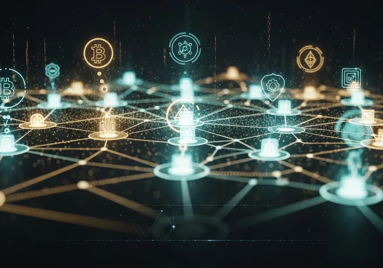 Blockchain Development illustration