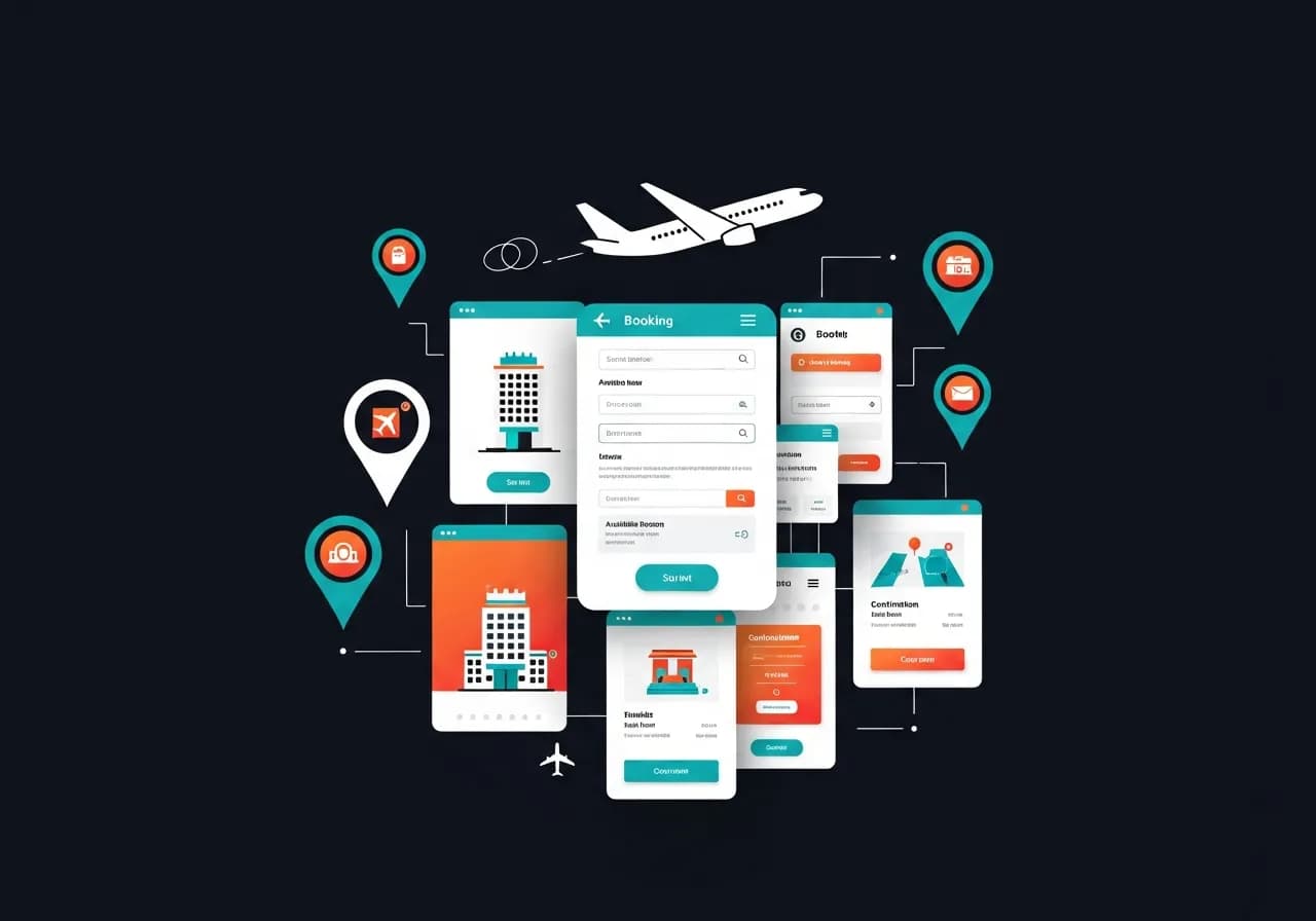 Travel & Hospitality industry illustration