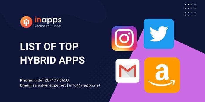 List of Top Hybrid Apps in 2022